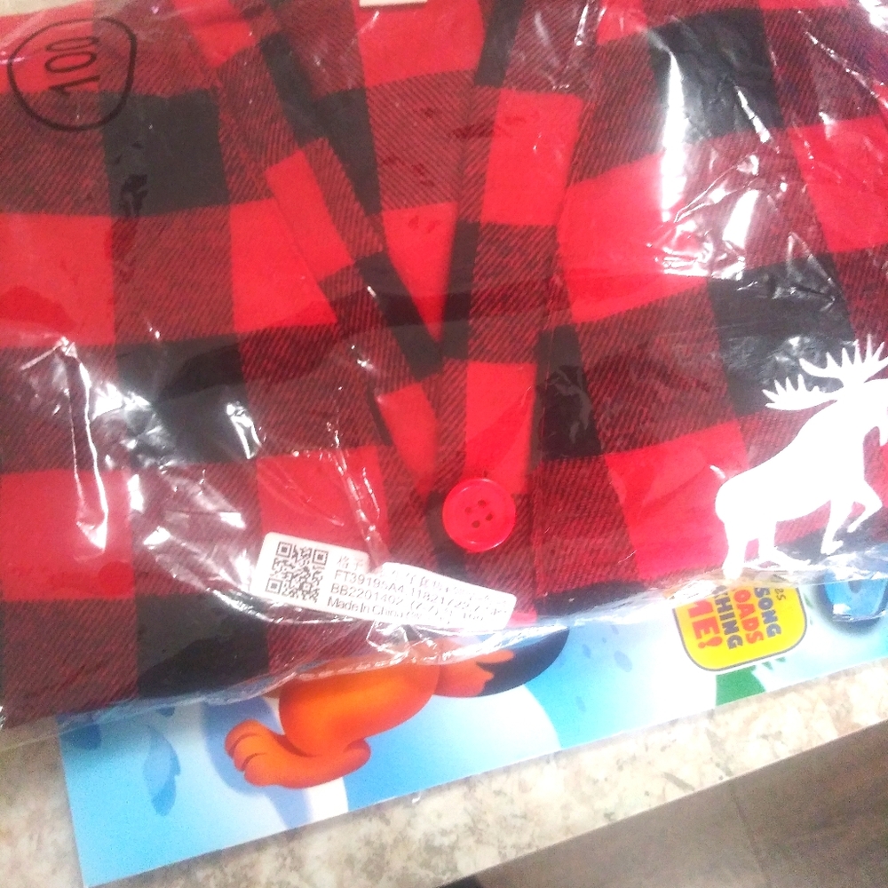 Plaid outfit with bowtie